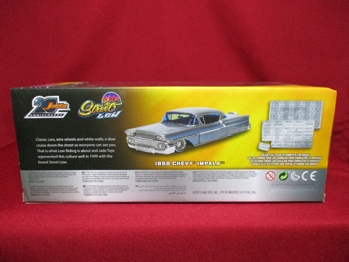 自動車 jada 1958 Chevy Impala 20thAnniversary 1958 Chevy Impala by Jada Toys (Metals Diecast) 20th