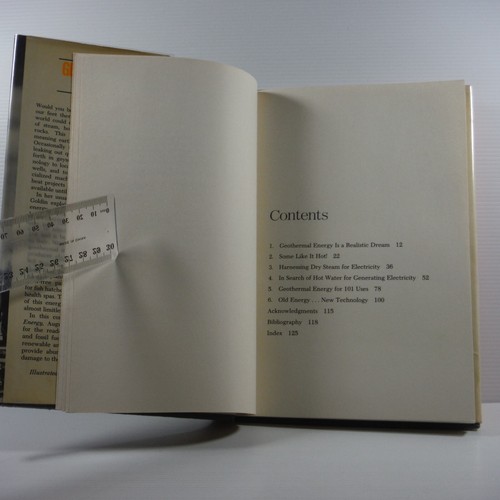 A Hot Prospect Geothermal Energy by Augusta Goldin 1981 vintage book HC DJ - Picture 9 of 19