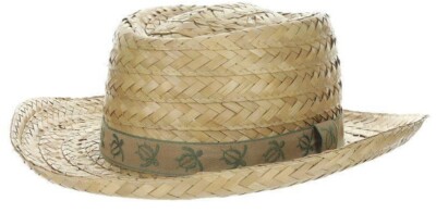 DPC MENS GAMBLER HAT L/XL NEW BURI STRAW PANAMA STYLE SUN