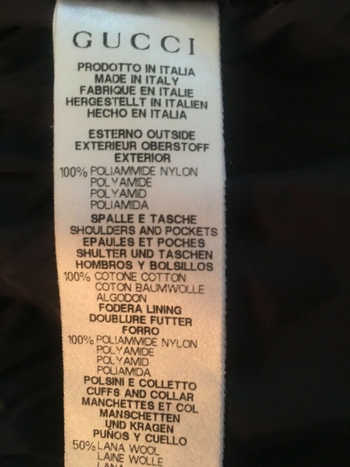 Baby Toddler Kids Unisex GUCCI Made in Italy Black Jacket sz 9-12 months Uitverkoop, klassieke populariteit