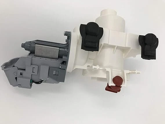 Conjunto de motor de bomba de drenaje de lavadora Kenmore Elite HE4T Whirlpool GHW9150PW4 Duet Foto 4 de 4
