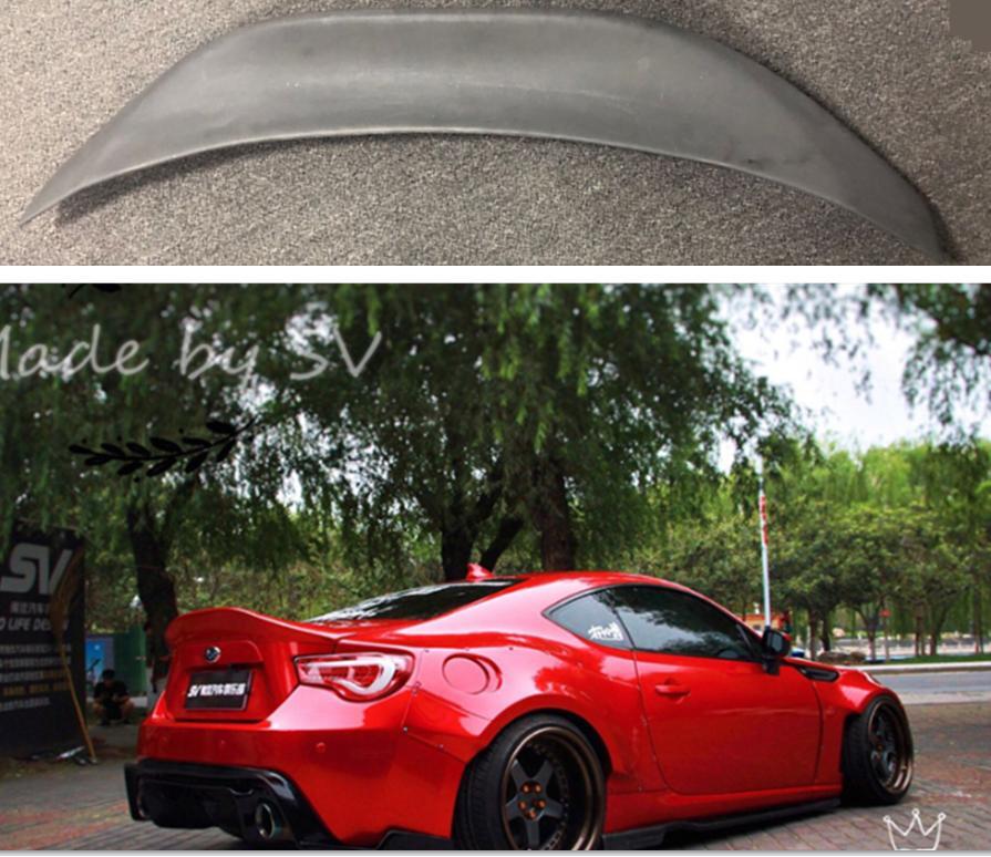 Duck Tail Rear Trunk Spoiler Wing Flap For 2012-2020 Toyota 86