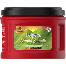 Folgers Simply Smooth Ground Coffee - 23oz, Pack of 6