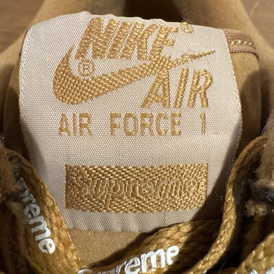 Size 12 - Nike Air Force 1 Low SP x Supreme Wheat 2021 - DN1555