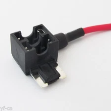 1set Mini Add-A-Circuit Low Profile Flat Blade Micro Car Fuse Tap Holder