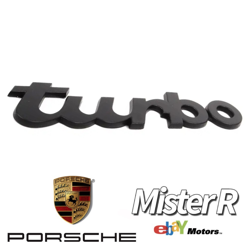 Poirsche Turbo Lettering Porsche Turbo Logo Font