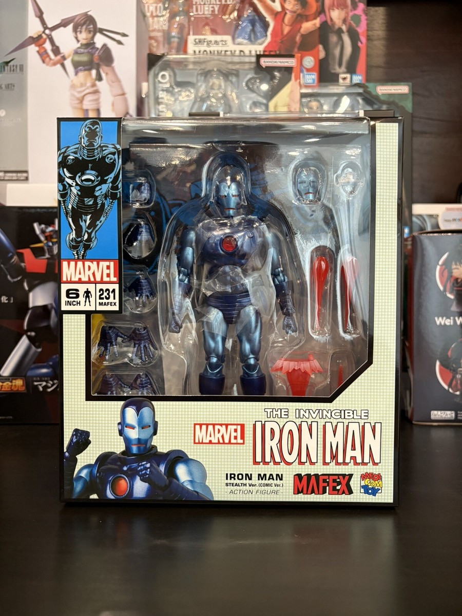 MAFEX 231 IRON MAN STEALTH Ver. Marvel Action Figure By Medicom US