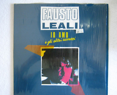 Vinyl Schallplatte LP 33 Runden Fausto Leali Io Amo 1987. ORIGINAL