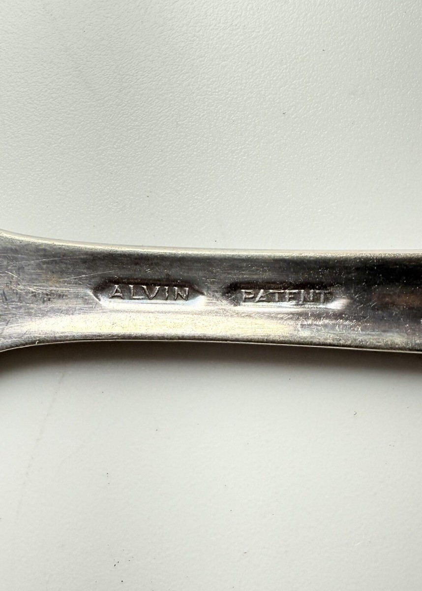 【Alvin アルヴィン】純銀／バターナイフ １本「マジェスティック」 Vintage ALVIN PATENT Butter Knife Spreader 2pc Set GC | eBay