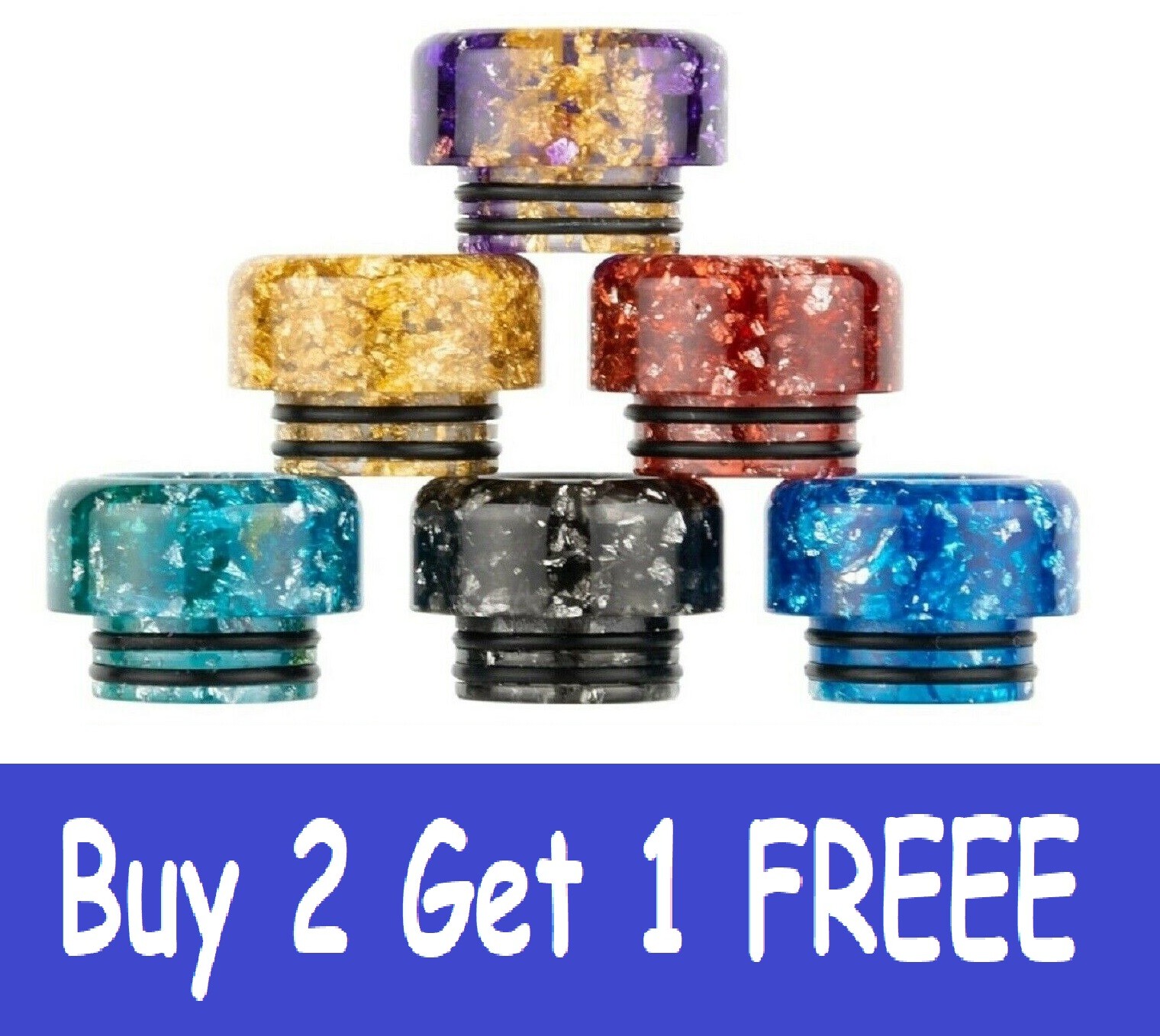 Goon Low Profile RDA Sky Star Flakes 810 Drip Tip UK Seller L1 eBay