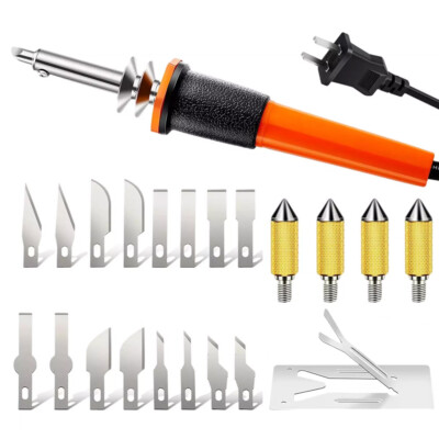 #ad 22 Pieces Electric Hot Knife Cutter Tool Kit Include Heat Cutter Multipurpose St $18.19