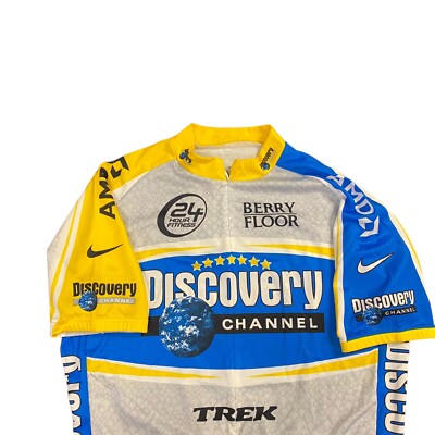 Vintage Y2K Nike Discovery Cycling Dri - Fit Jersey Adult Size 2XL