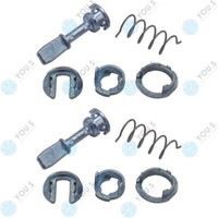 2 Set You.S Rep. TüR Verriegelung Zylinder Vorne Links FüR VW Polo (9N)