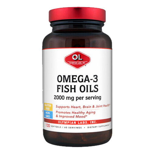 Omega 3 Fischöle 120 sg 2000 mg von Olympian Labs - Bild 1 von 1