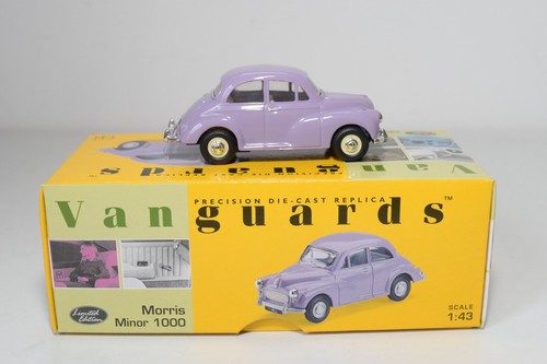 B17 1:43 VANGUARDS VA58000 MORRIS MINOR 1000 MILLIONTH PURPLE MIB - Picture 7 of 18