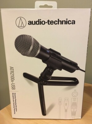 Audio-Technica ATR2100x-USB Cardioid USB/XLR Microphone Audio-Technica ATR2100x-USB Cardioid USB/XLR Microphone