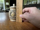 Vtg ~  1953 Otto Frenzel Lowensenf Mustard Pot Dusseldorf Lion’s Brand ~ Germany — photo 3