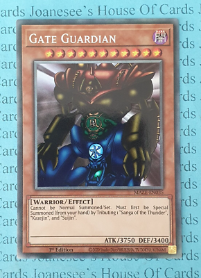 Gate Guardian MAZE-EN035 Collector's Rare Yu-Gi-Oh Card 1st