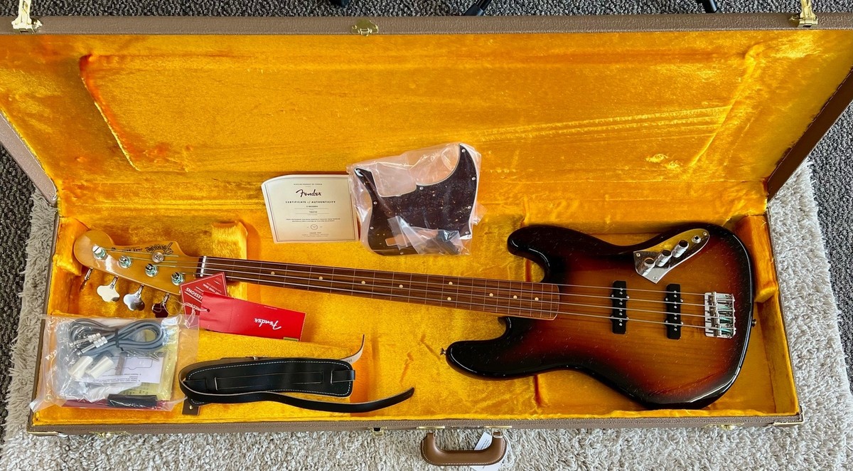 Fender Jaco Pastorius Jazz Electric Bass Guitar for sale