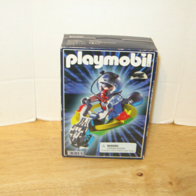 1999 Vintage ~ Playmobil Space Set #3083 ~ Astronaut Hovercraft ~ Factory Sealed