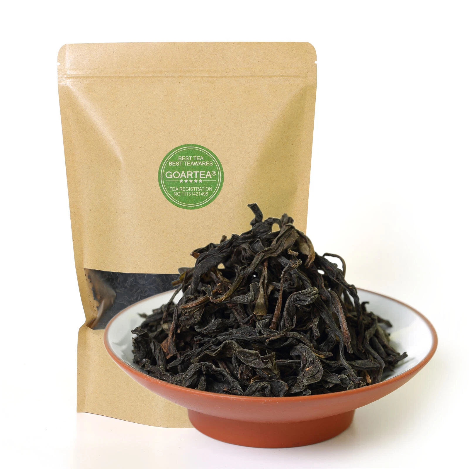 Tee shirt jupe rouge Da Hong Pao Oolong thé GOARTEA Supreme moyennement torréfié Da Hong Pao Oolong Tea Wuyi