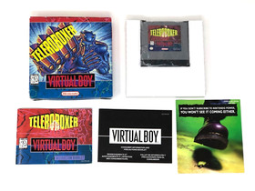 Teleroboxer  (Nintendo Virtual Boy, 1995) Authentic -Tested - Works - CIB  RARE