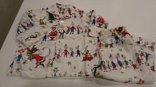 Pottery Barn Kids Dr. Seuss's The Grinch flannel Pajamas 2t set mono Rowan smp