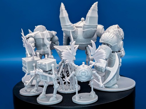 Constructs and Clockwork Pack | 7 Miniatures Starter Set - 28mm Scale DnD D&D - Picture 4 of 10