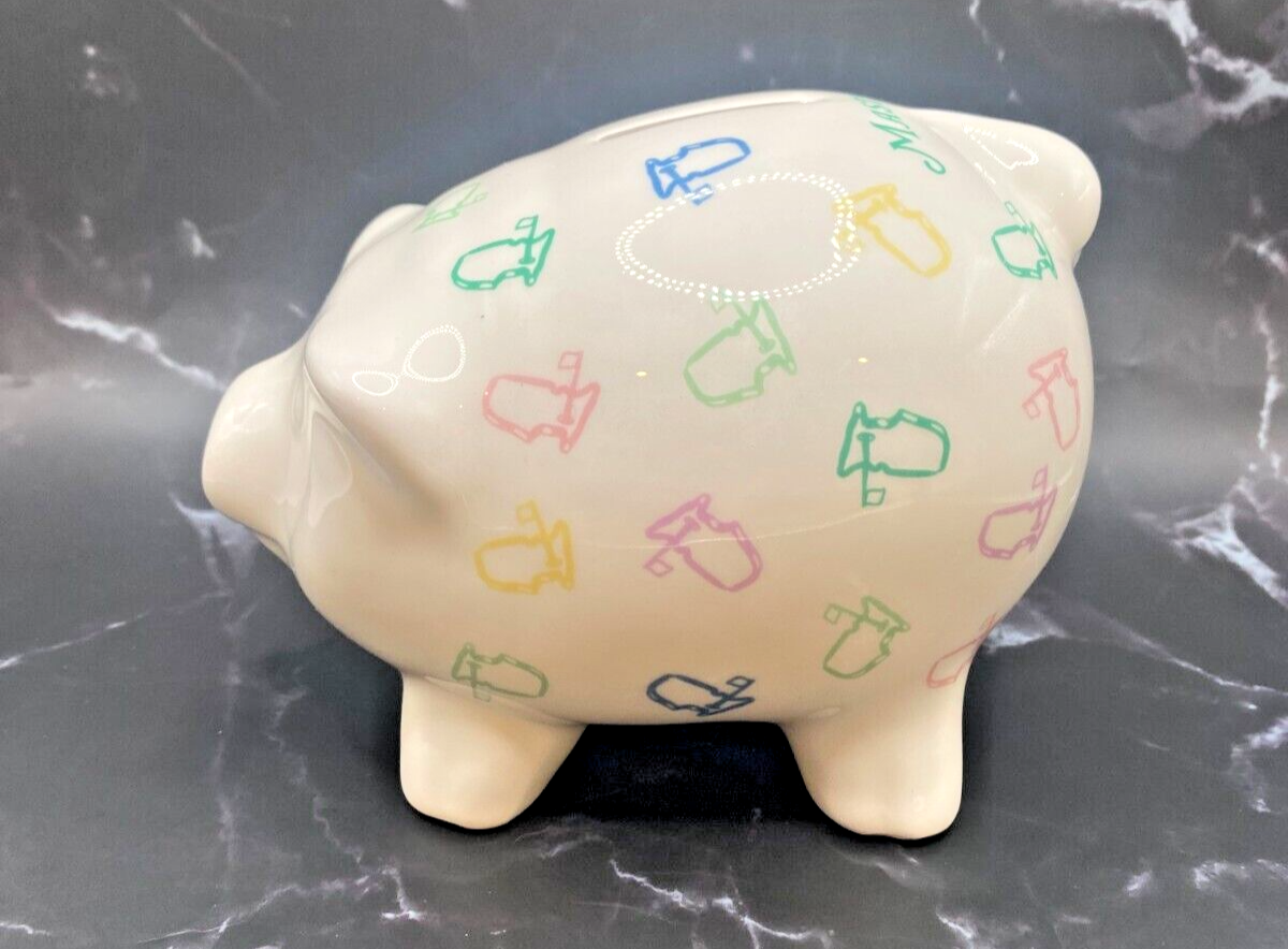 MASTERS PIGGY BANK 陶器製 2026 Masters Tournament Logo Ceramic Piggy Bank Augusta National