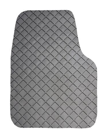 Front 2 Piece Flexomat Rubber Custom Fit Floor Mats for VW Vehicles - Pick Color - Picture 15 of 18