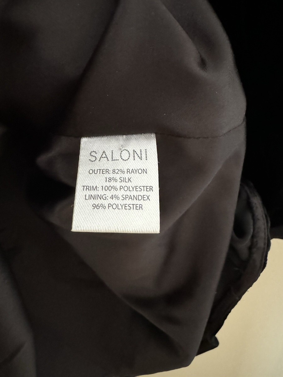 Saloni Camille Bows Mini Dress Rainbow Embellished Crystal Black Size 4 | eBay Saloni Camille Bows Mini Dress Rainbow Embellished Crystal Black Size 4 | eBay