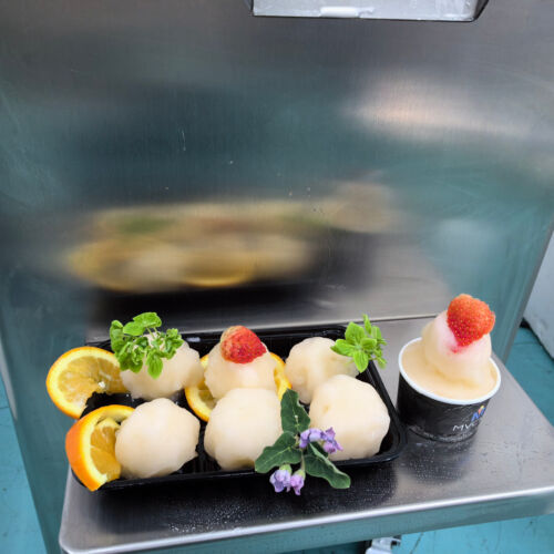 Wixkix Hard Ice Cream Machine 48L/H Gelato Batch Freezer Air Cooling Sorbet 220V - Picture 6 of 16
