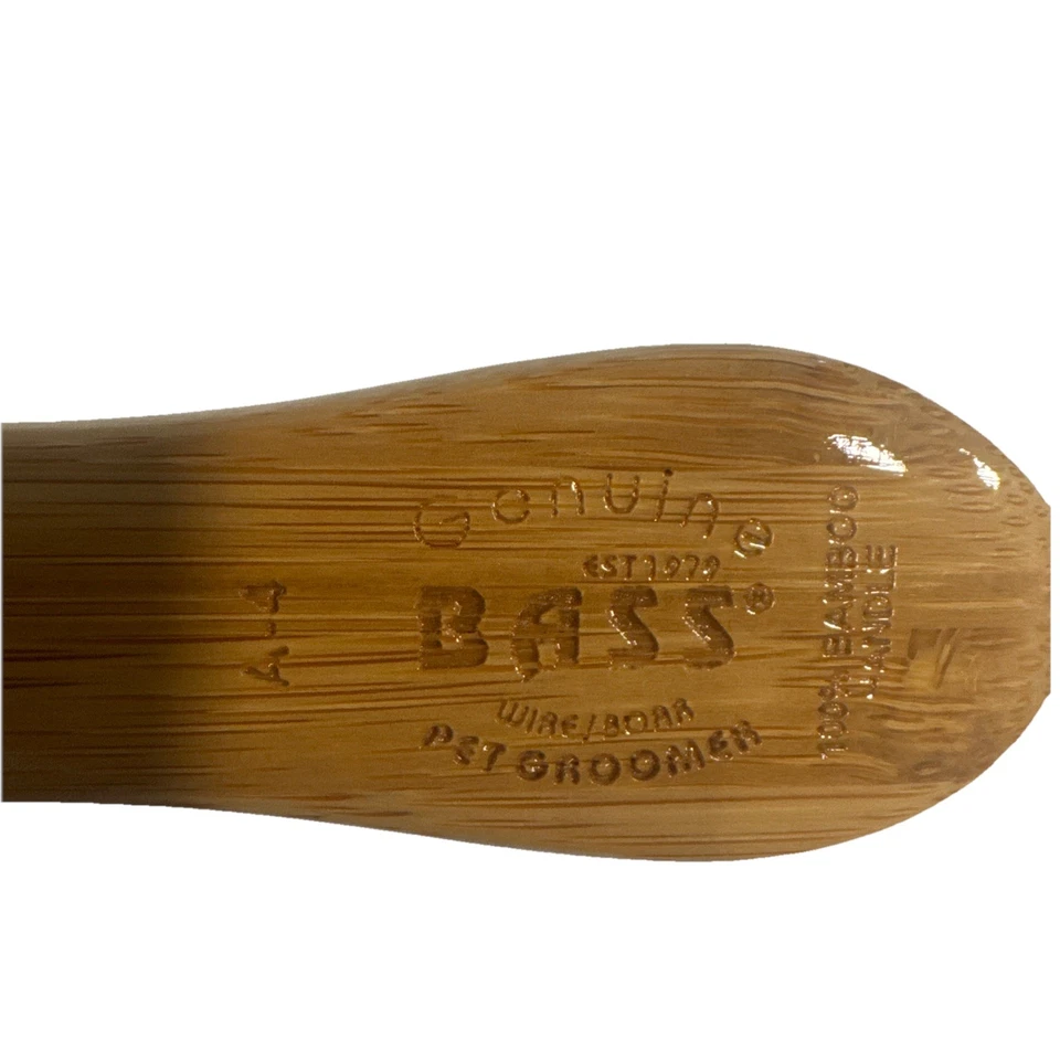 CEPILLO DE ASEO HÍBRIDO BAJO A4 - Bambú oscuro - Cerdas naturales + Pin de aleación - Nuevo con etiquetas Foto 3 de 4