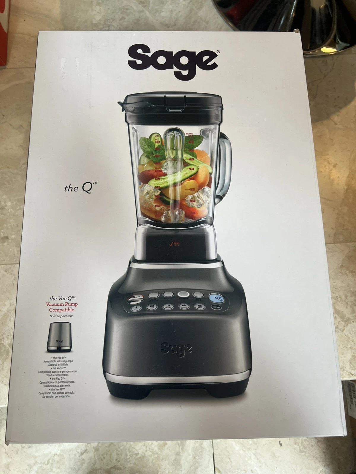 SAGE SBL820SHY Blender - Smoked Hickory