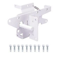 Heavy Duty Gate Latch, Post Mount Automatic Self-Closing Door Latch