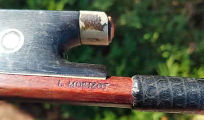 French violin bow 4/4 by Louis Morizot stamped L.MORIZOT