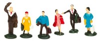 Bachmann Trains 42330 Figures - Waiting Passengers - Ho Scale (Us Import)