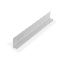 Plastics 1920-Wh White 1 Inch X 1/2 Inch X 3/64 .04 Inch Thick Styrene Angle ...