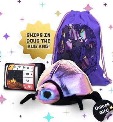 MAKESHIP Doug The Bug Plüschtier von Gorilla Tag Vorverkauf fällig Oktober KEIN SPIELCODE 