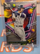 2023 Topps Cosmic Chrome - Oswaldo Cabrera Rookie #134 New York Yankees 