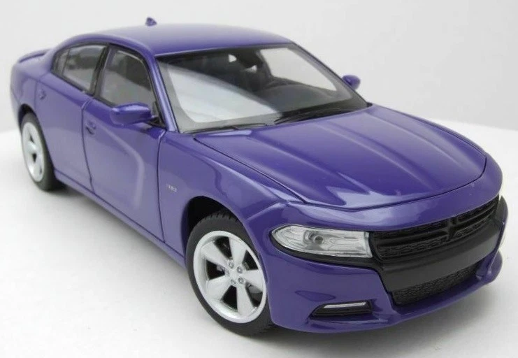 WELLY, Caricabatterie DODGE R/T 2016 viola, 1/24, WEL24079WB - Immagine 4 di 4