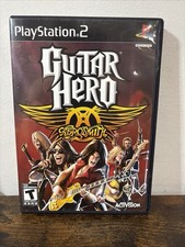 Guitar Hero Aerosmith (Sony PlayStation 2, PS2 Vintage 2008) Complete CIB