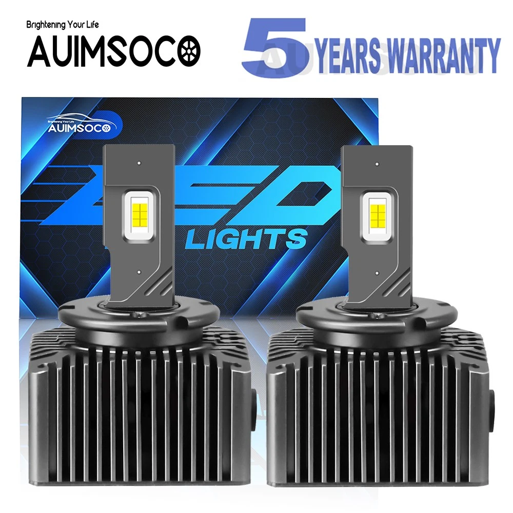 D5S LED Headlight Bulbs High-Low for chevy Silverado 1500 2016-2018 Replace HID