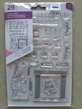 Gemini  'Fireplace - Accessories'  Clear Stamp Set