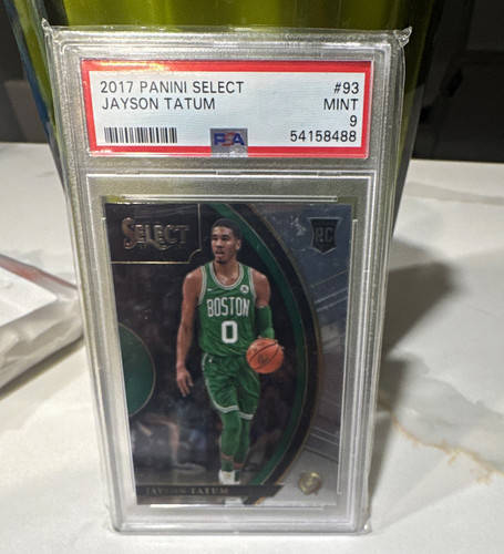 Panini 2017-18 Select Concourse Jayson Tatum Rookie #93 PSA 9 Celtics NBA
