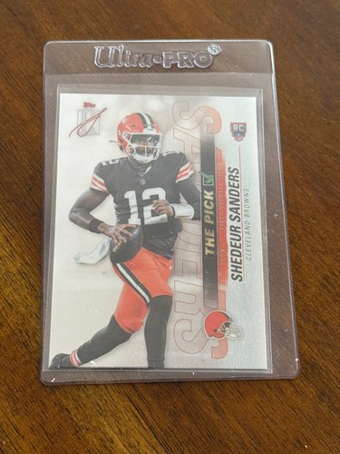 2025 Topps Signature Shedeur Sanders Base (RAW)