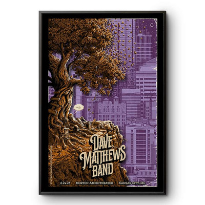 June 24 2026 Poster Dave Matthews Event Kansas City, MO