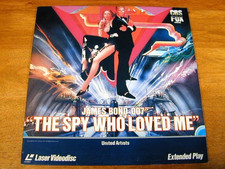 THE SPY WHO LOVED ME 1977 CBS/FOX LASERDISC ROGER MOORE AS BOND