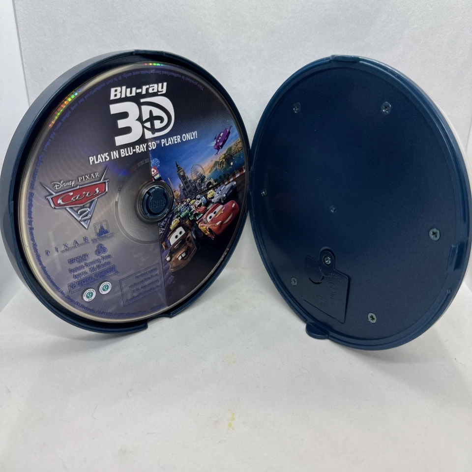 Cars 2 Disney Pixar Glow Globe Combo Pack (3D, DVD, Blu-Ray) Target Exclusive - Image 3 of 3