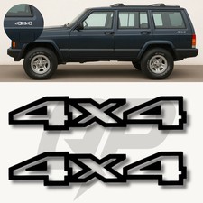 Aftermarket 19931997 Jeep Cherokee Xj 4x4 Quarter Panel Decals